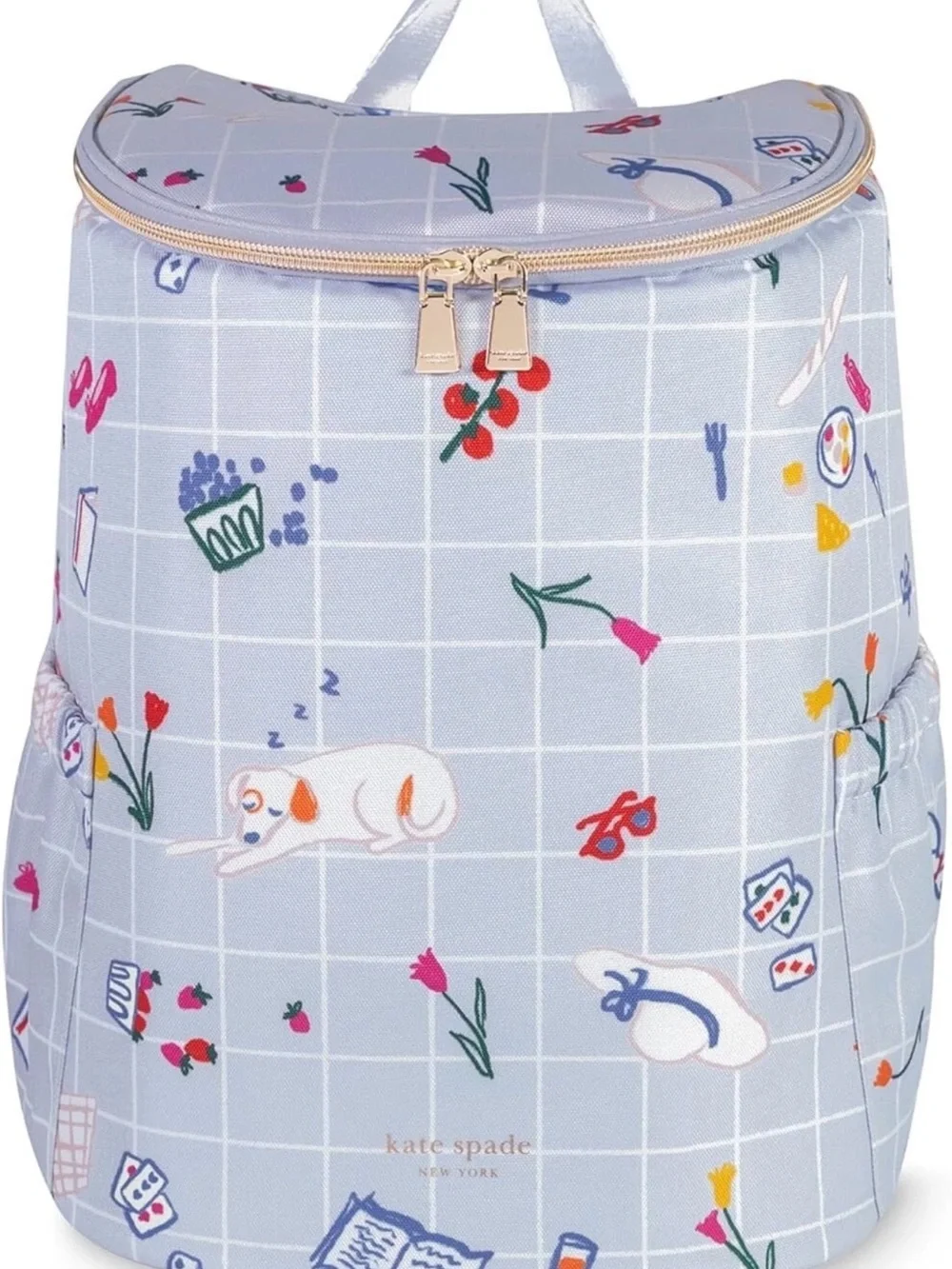 Kate Spade Insulated Backpack Cooler Park Picnic Soft Cooler Bag 256197 NWT